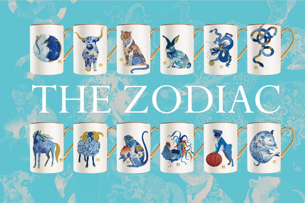 12 Zodiac Mugs