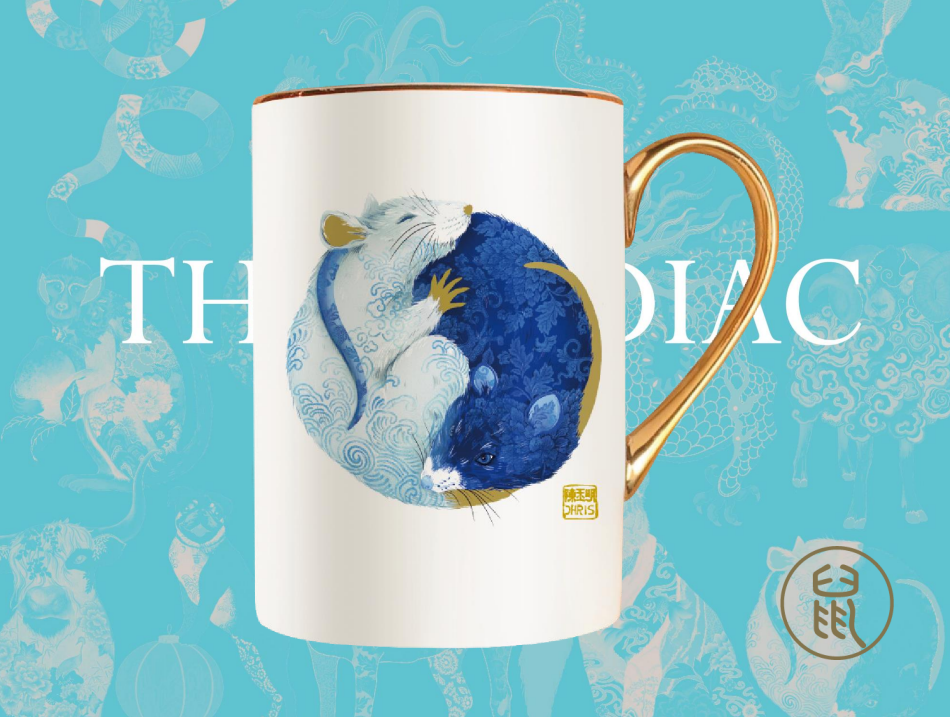 12 Zodiac Mugs