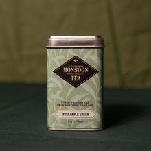 Load image into Gallery viewer, Pineapple Green Tea from Monsoon Tea Company. Forest Friendly tea handpicked and produced in the mountains of Northern Thailand. Sustainable and delicious forest-grown tea.
